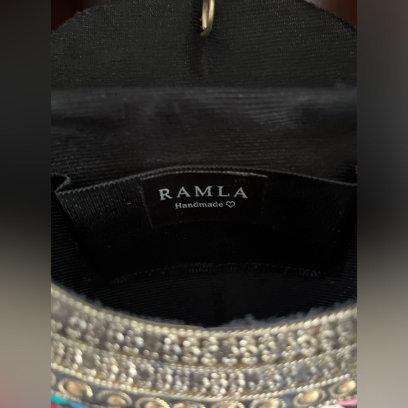 RAMLA Handmade Mosaic Clutch/Crossbody - Picture 3 of 4